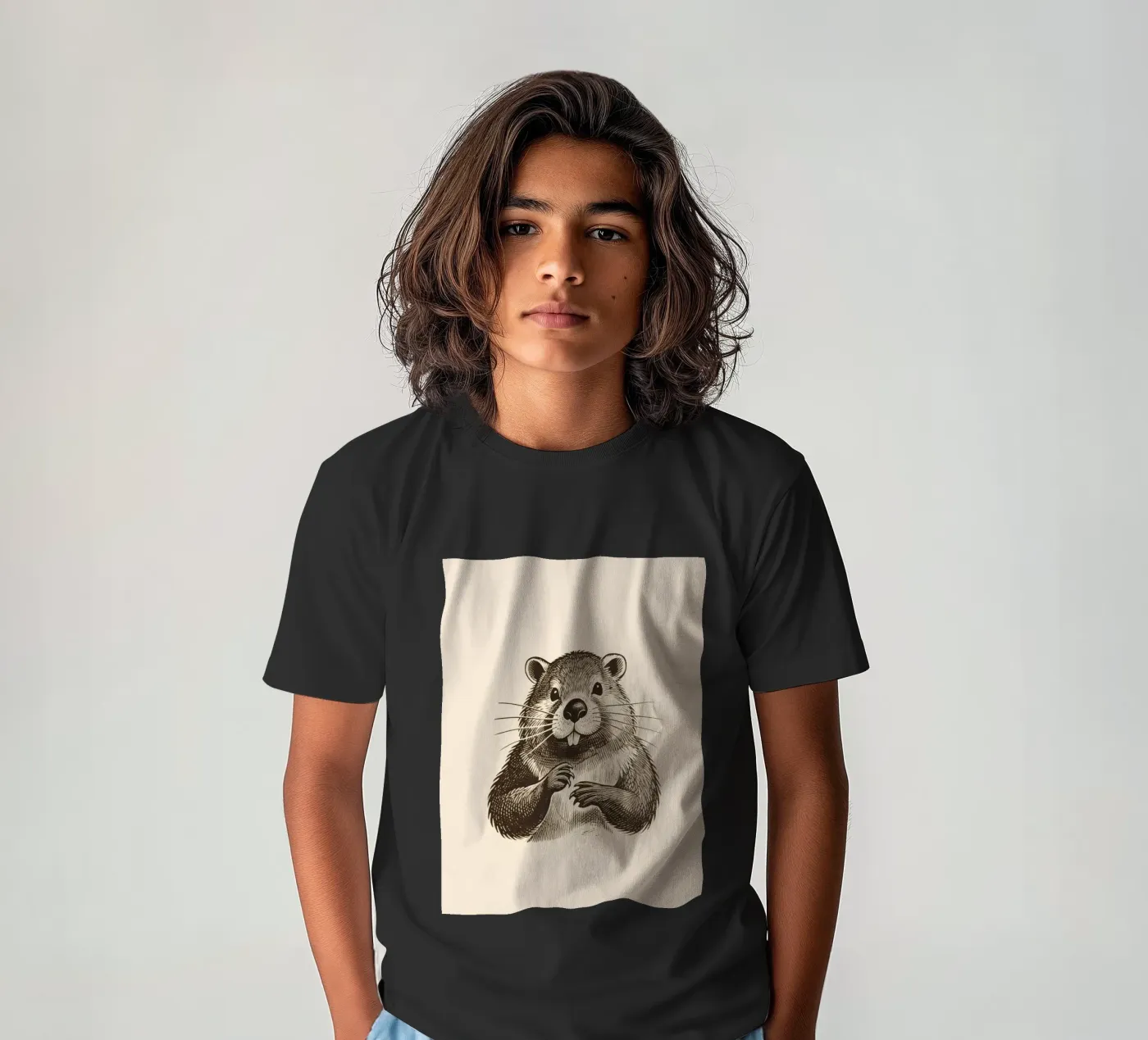 Bever kinder t-shirt van knowledge
