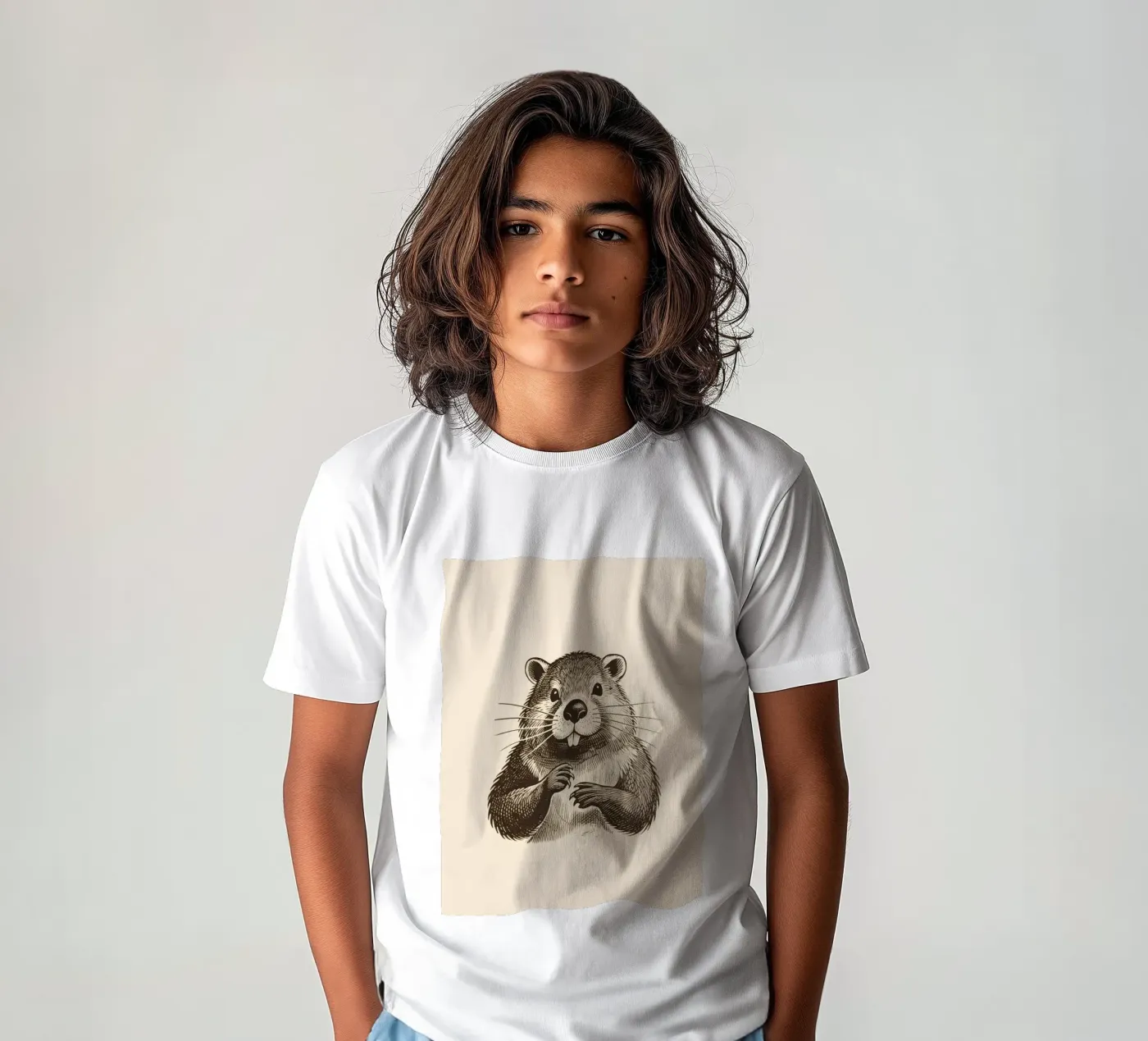 Bever kinder t-shirt van knowledge