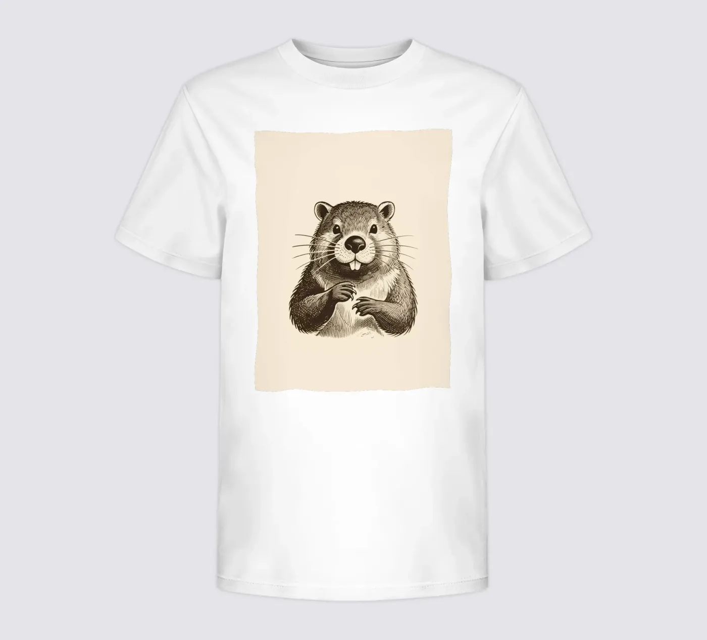 Bever kinder t-shirt van knowledge
