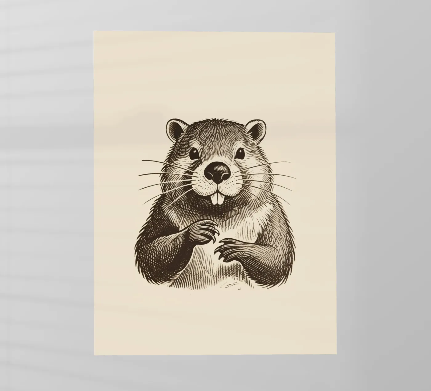 Castoro pellicola backlit da knowledge