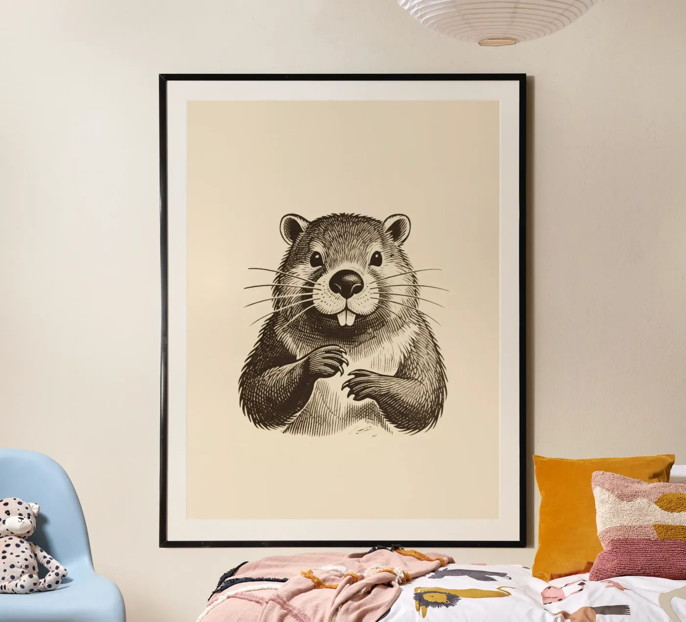 Beaver poster van knowledge