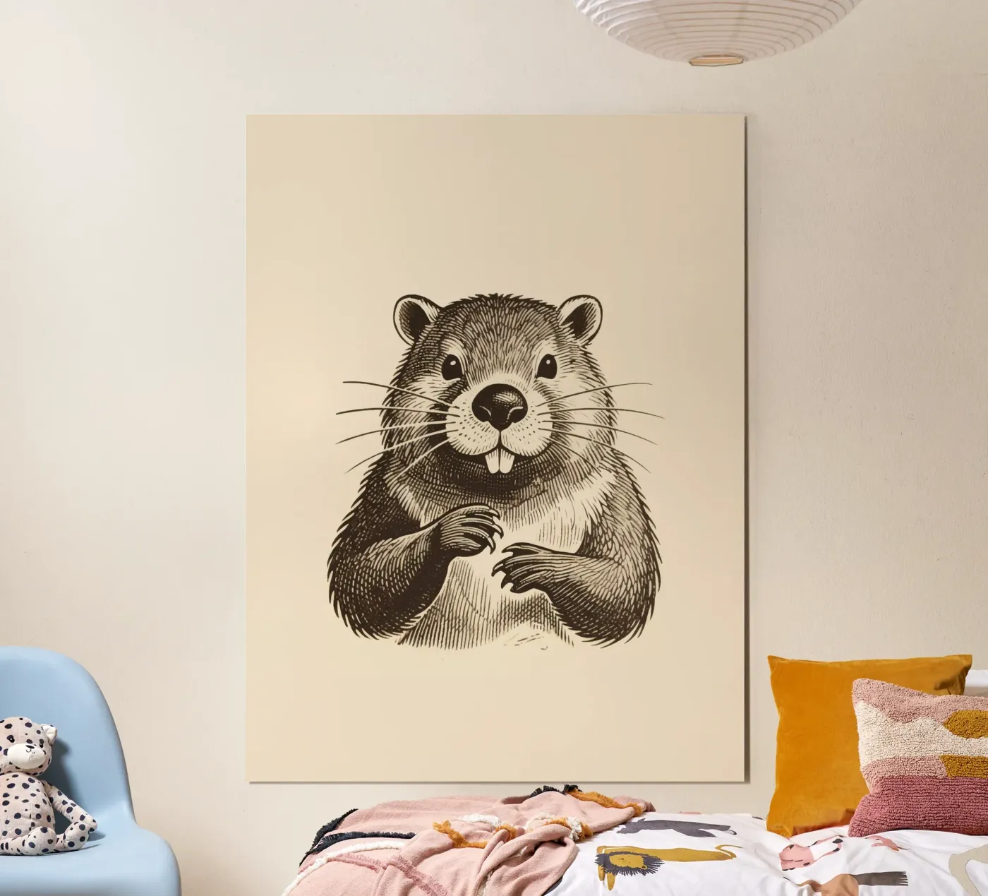 Beaver poster van knowledge