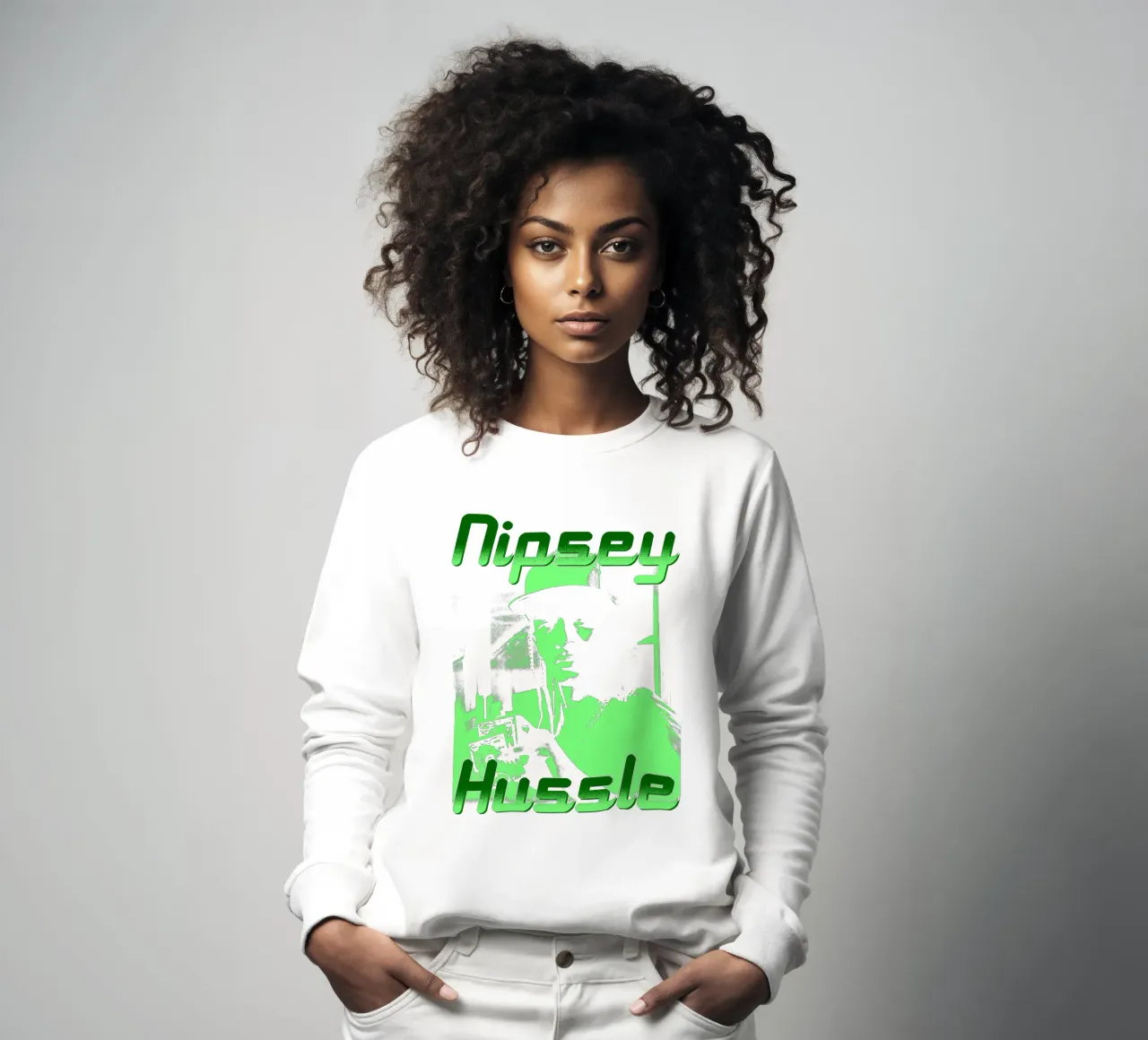 Stile vintage di Nipsey Hussle felpa da mannys_artt