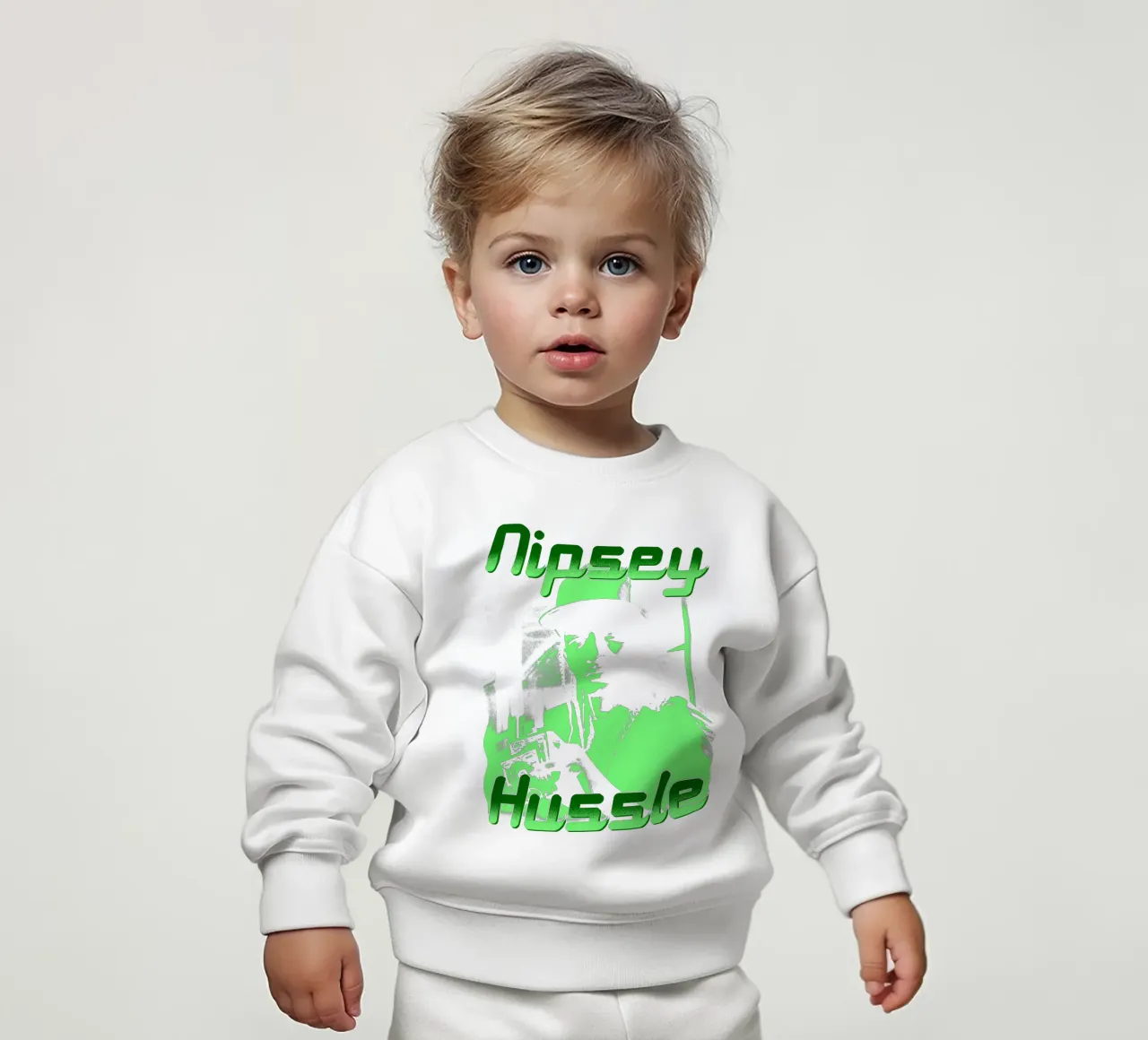 Stile vintage di Nipsey Hussle felpa neonato da mannys_artt