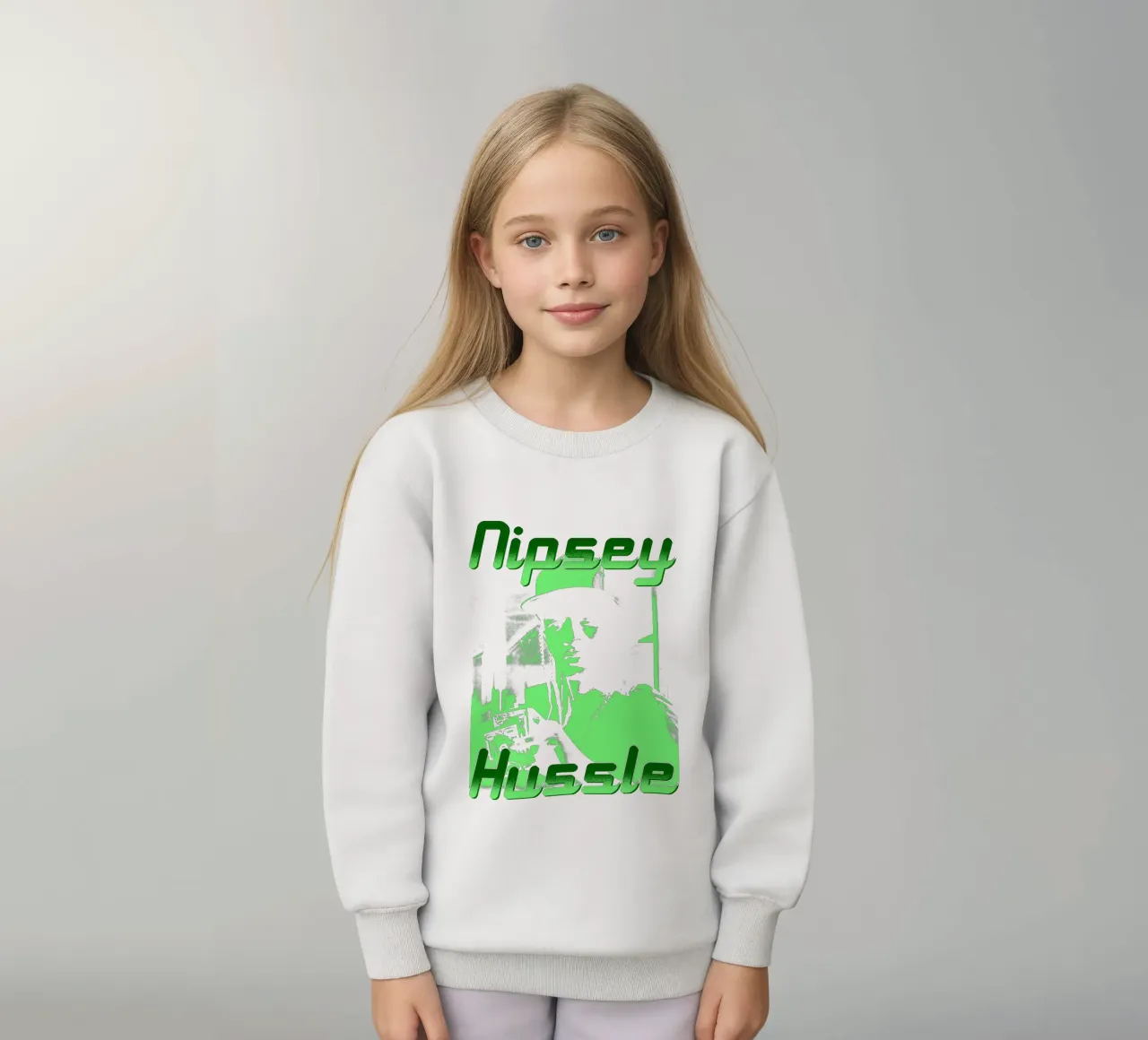 Stile vintage di Nipsey Hussle felpa bambino da mannys_artt