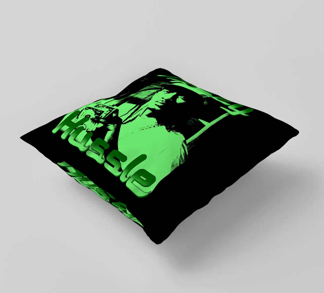 Stile vintage di Nipsey Hussle cuscino da mannys_artt