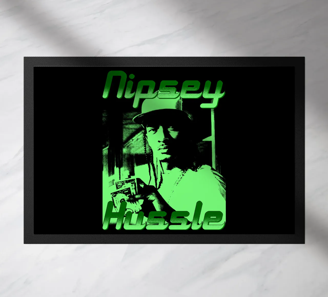 Stile vintage di Nipsey Hussle zerbino da mannys_artt