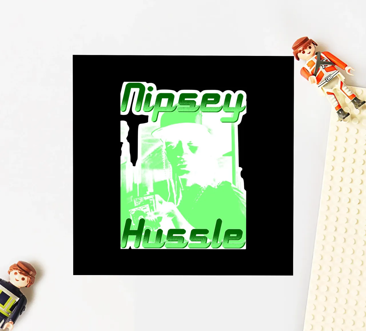 Stile vintage di Nipsey Hussle adesivo da mannys_artt