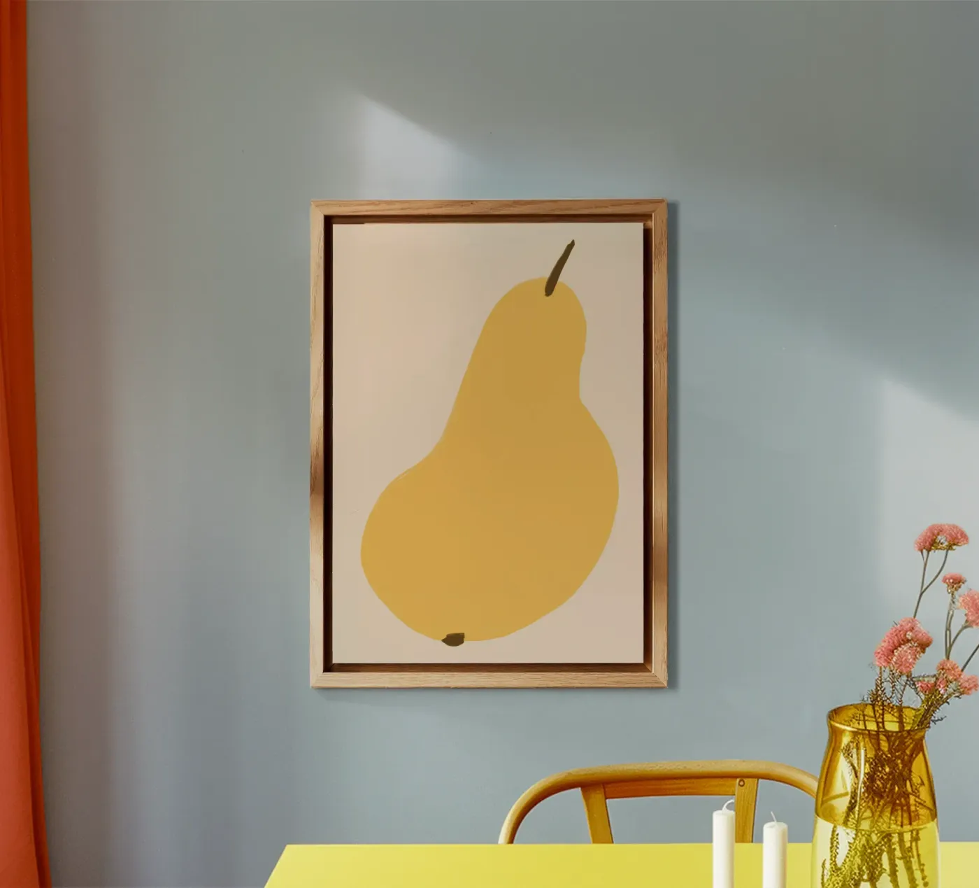 Pear forex plate by Athene Fritsch