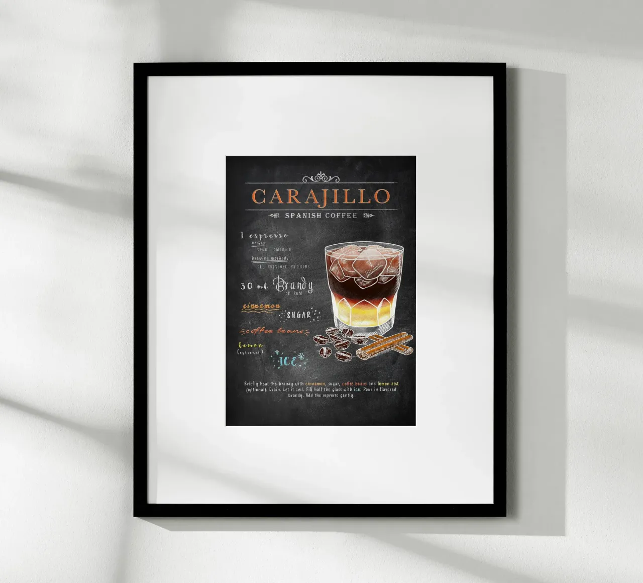 Carajillo poster da Leon Meyer