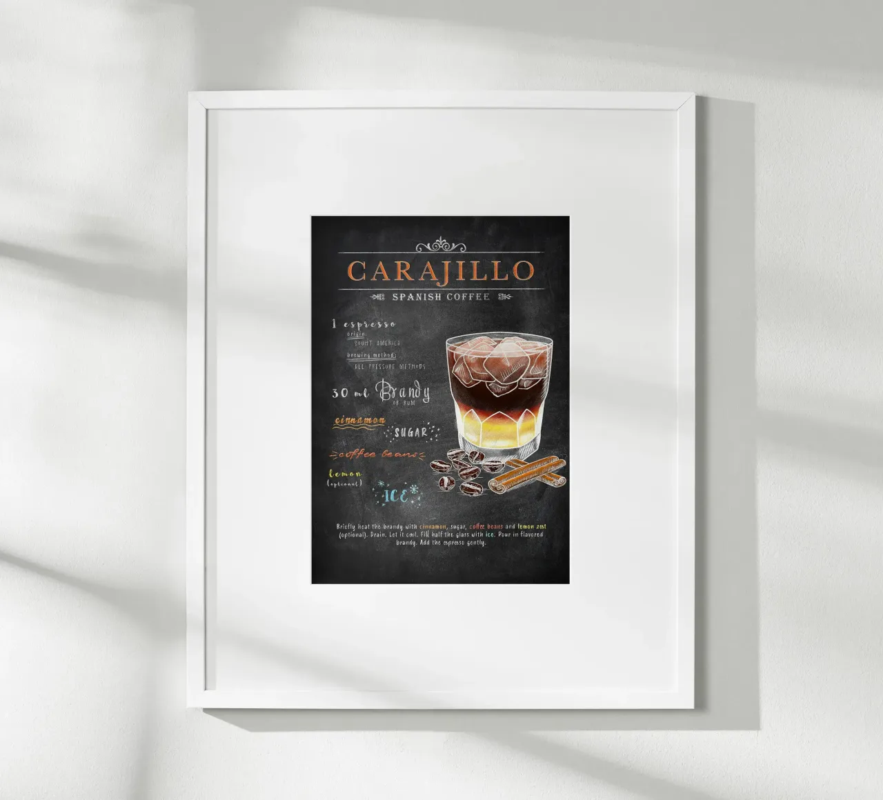 Carajillo poster da Leon Meyer