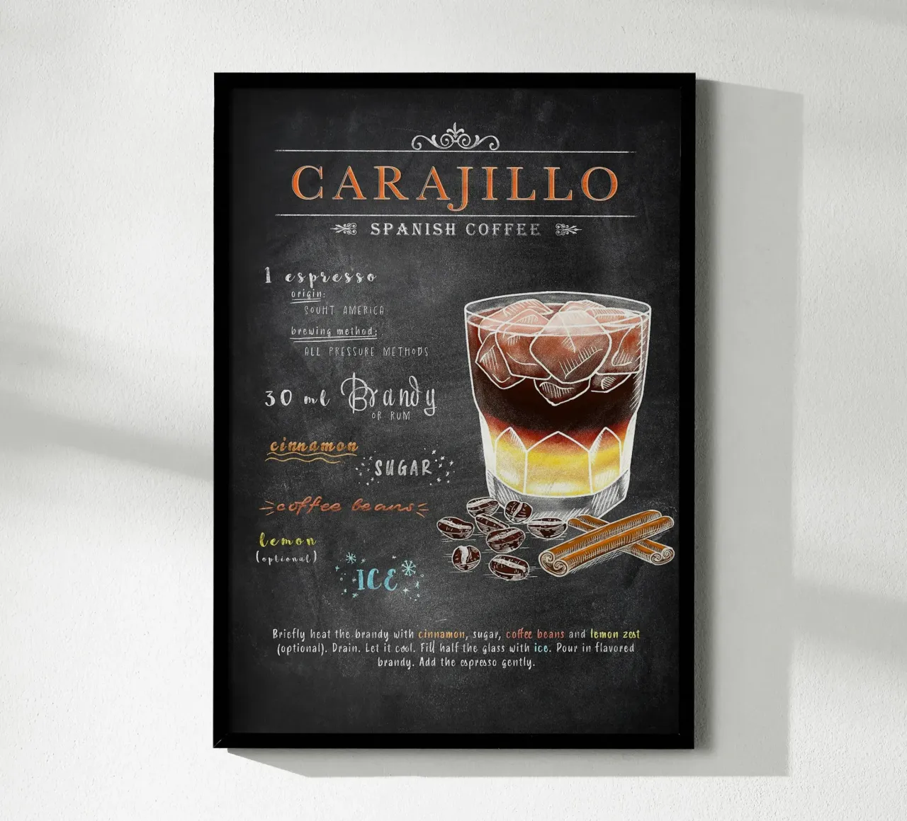 Carajillo poster da Leon Meyer