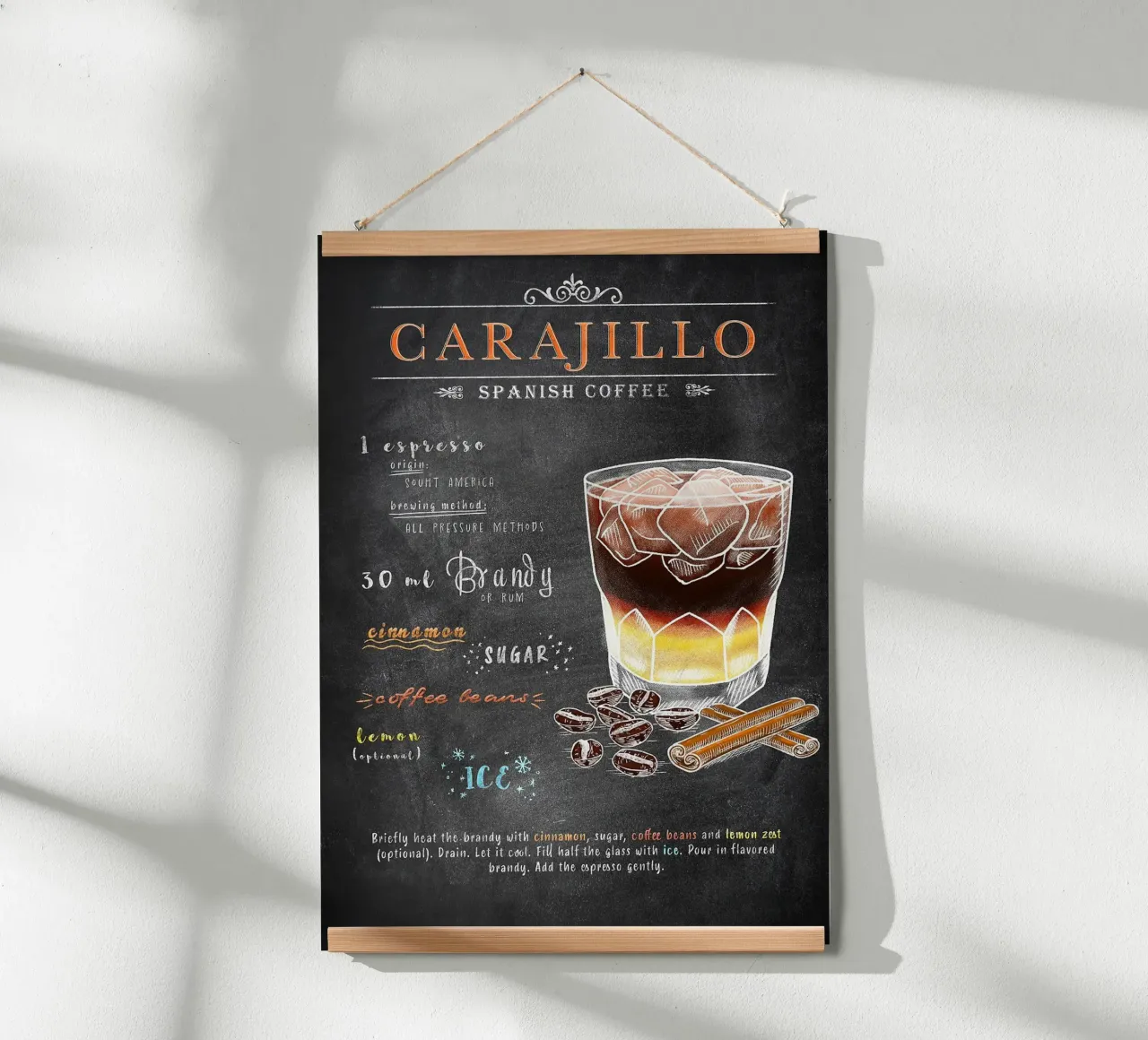 Carajillo poster da Leon Meyer