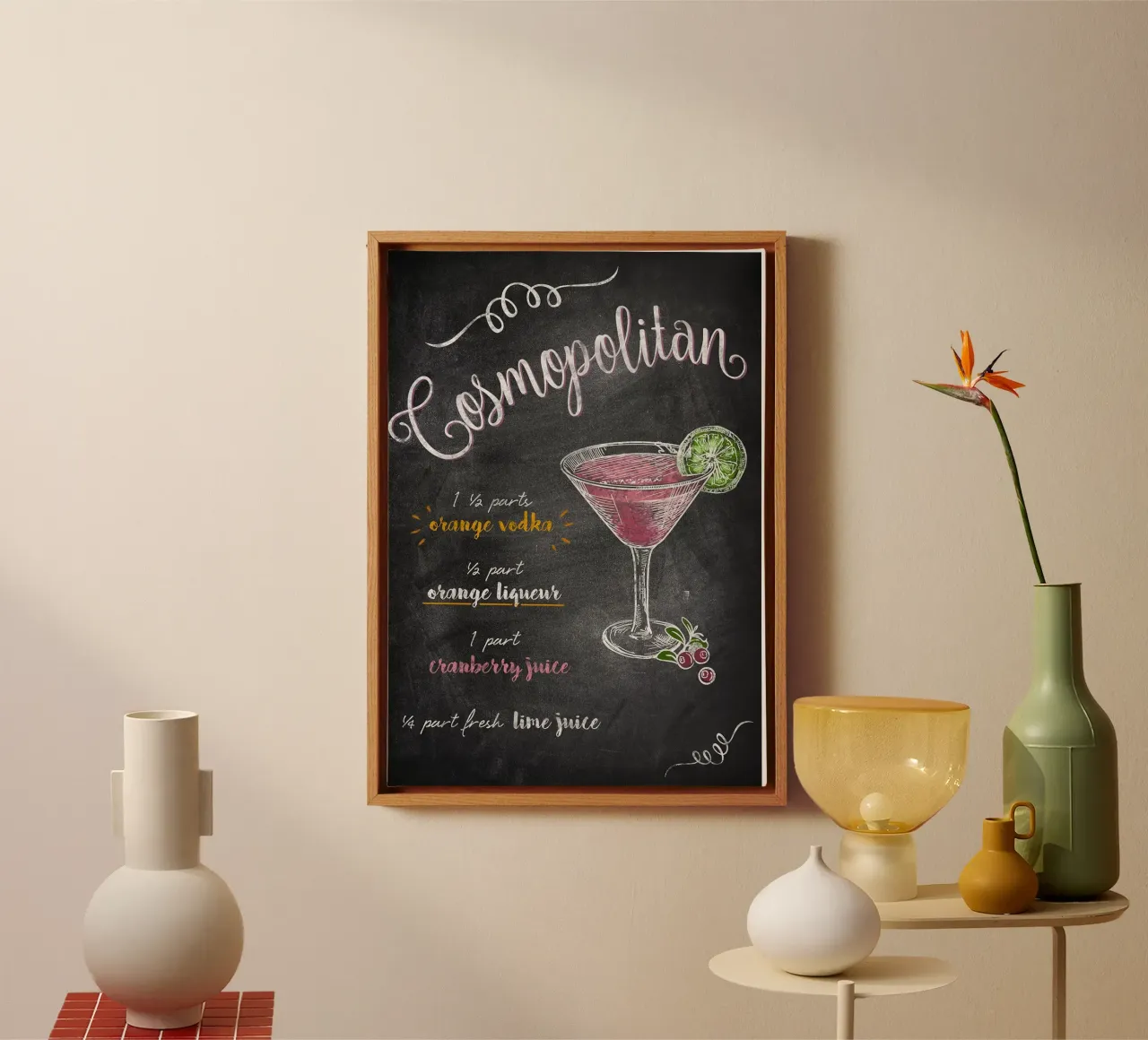 Cosmopolitan tela con Cornice a cassetta da Leon Meyer