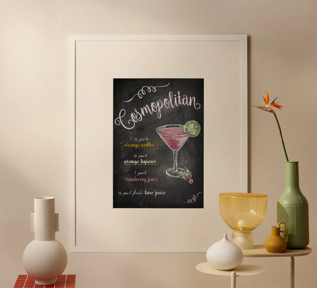 Cosmopolitan poster da Leon Meyer