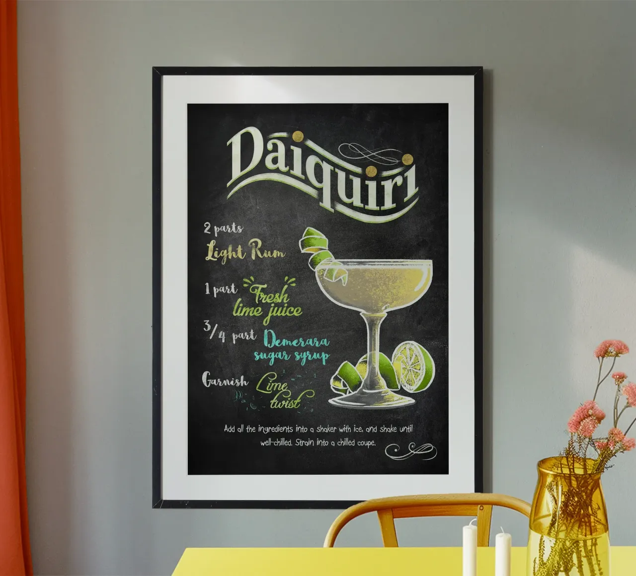 Daiquiri poster da Leon Meyer