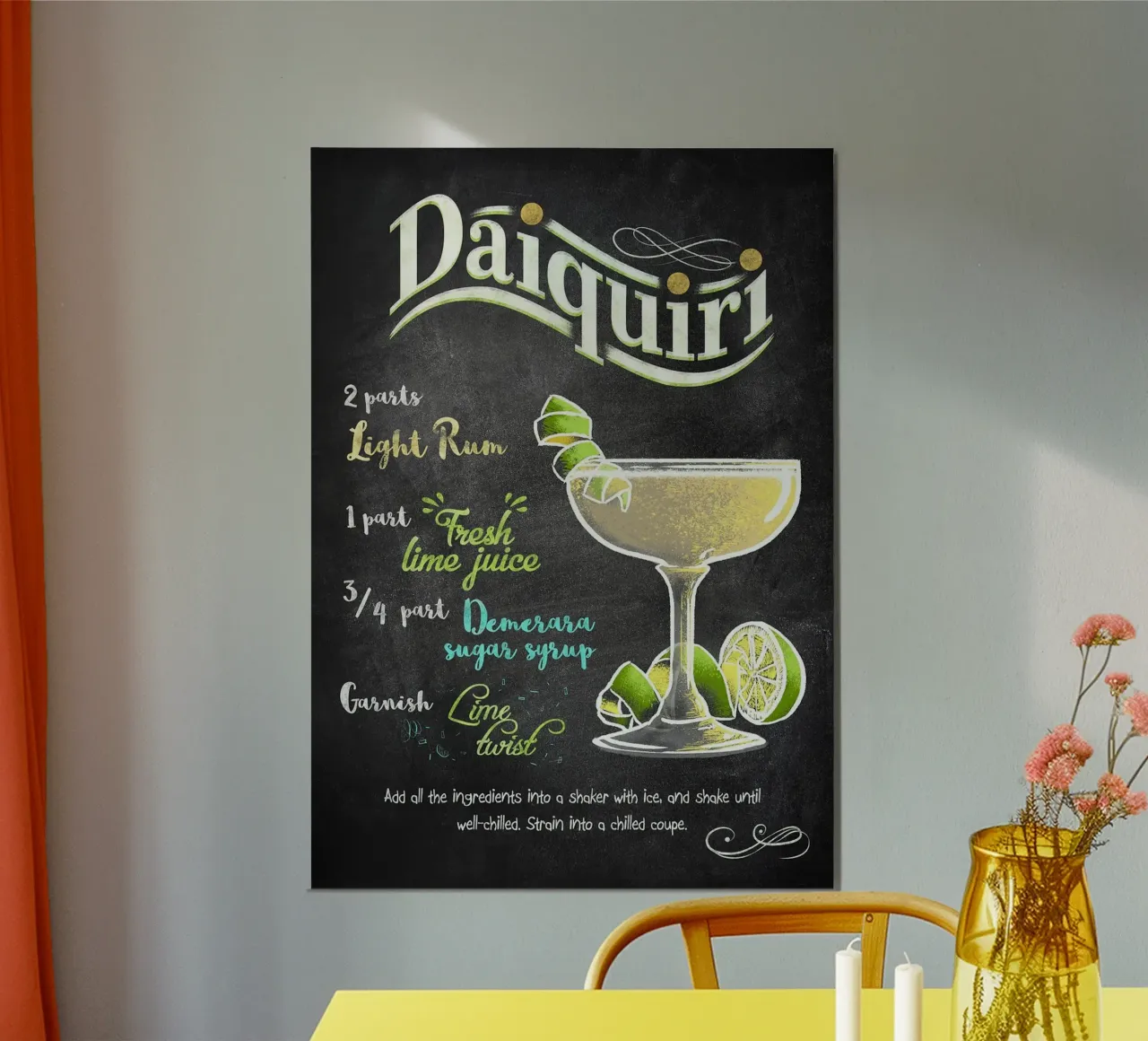 Daiquiri poster da Leon Meyer