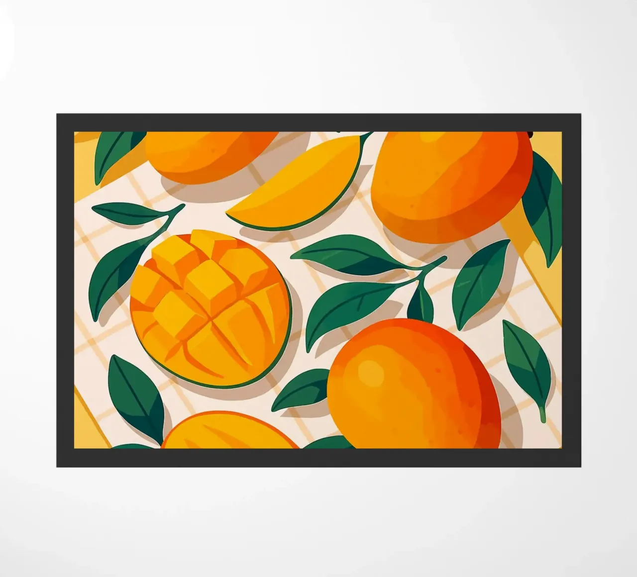 Mango - Una mesa con estilo felpudo de Sven B Strauss