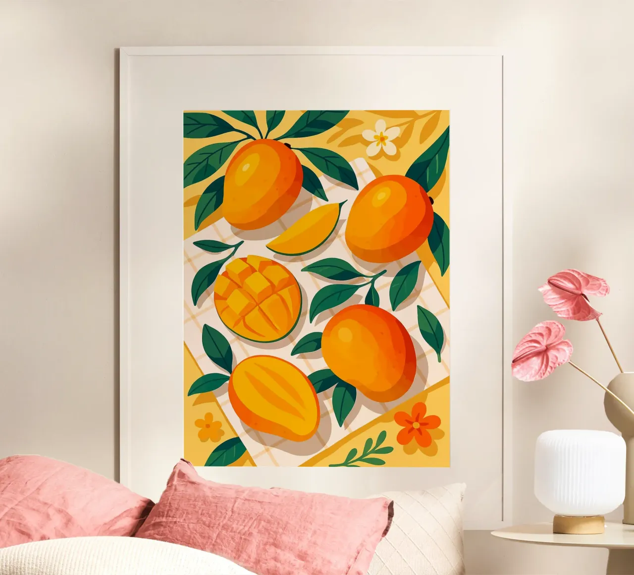 Mango - Una mesa con estilo poster de Sven B Strauss