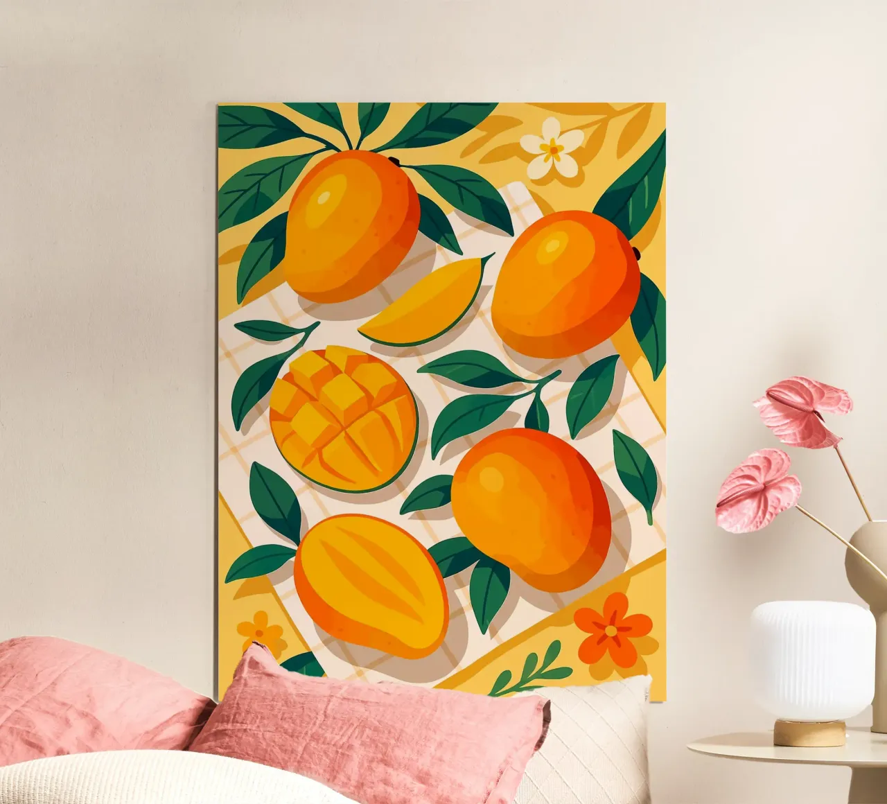 Mango - Una mesa con estilo poster de Sven B Strauss