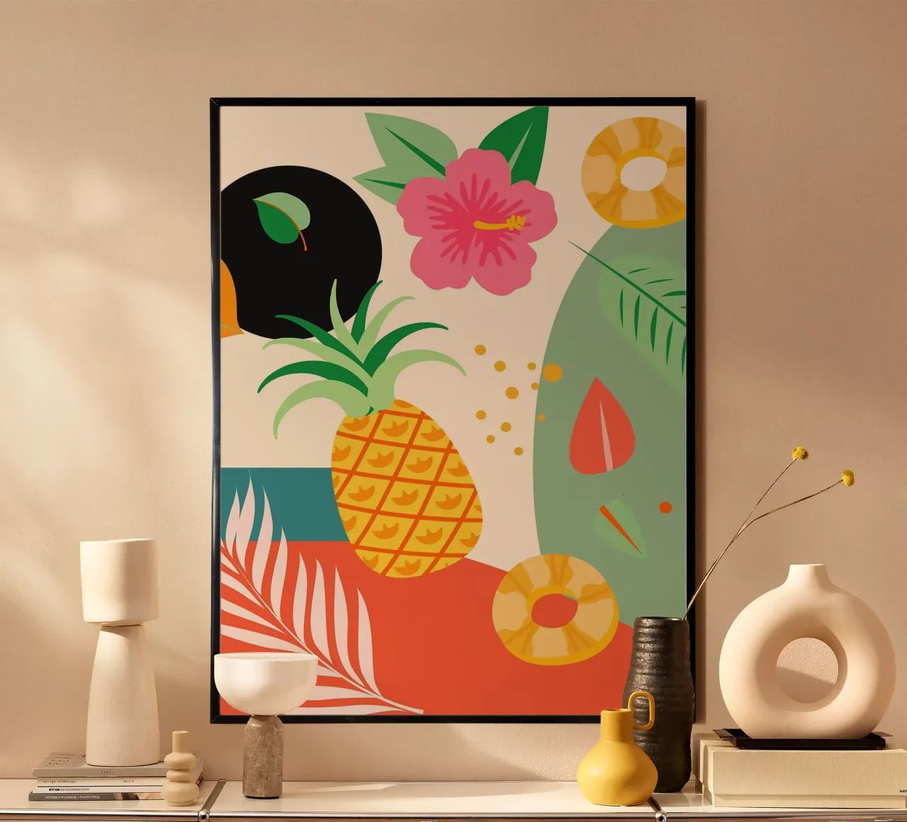 Tropici di metà secolo poster da Sven B Strauss