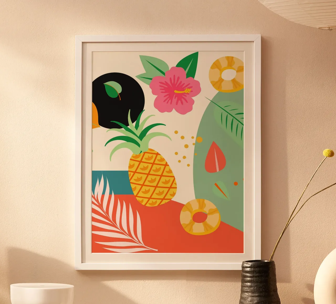 Tropici di metà secolo poster da Sven B Strauss