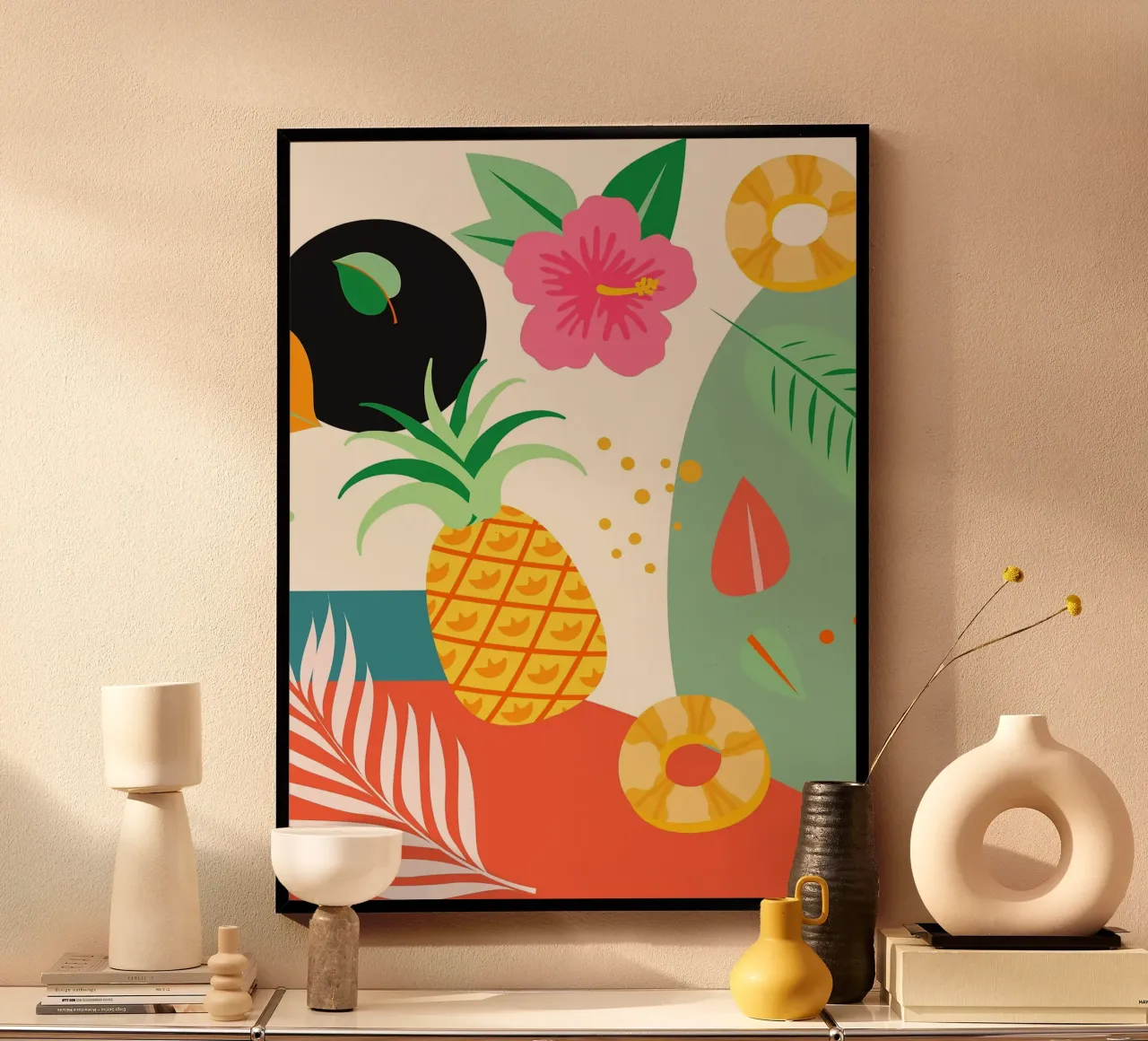 Tropici di metà secolo poster da Sven B Strauss