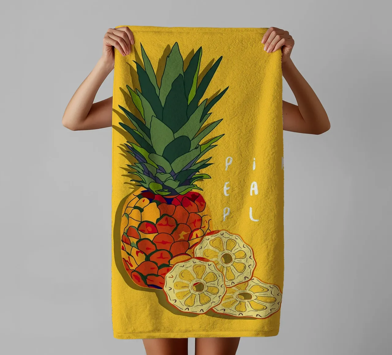 Ananas asciugamano da bagno da Sven B Strauss