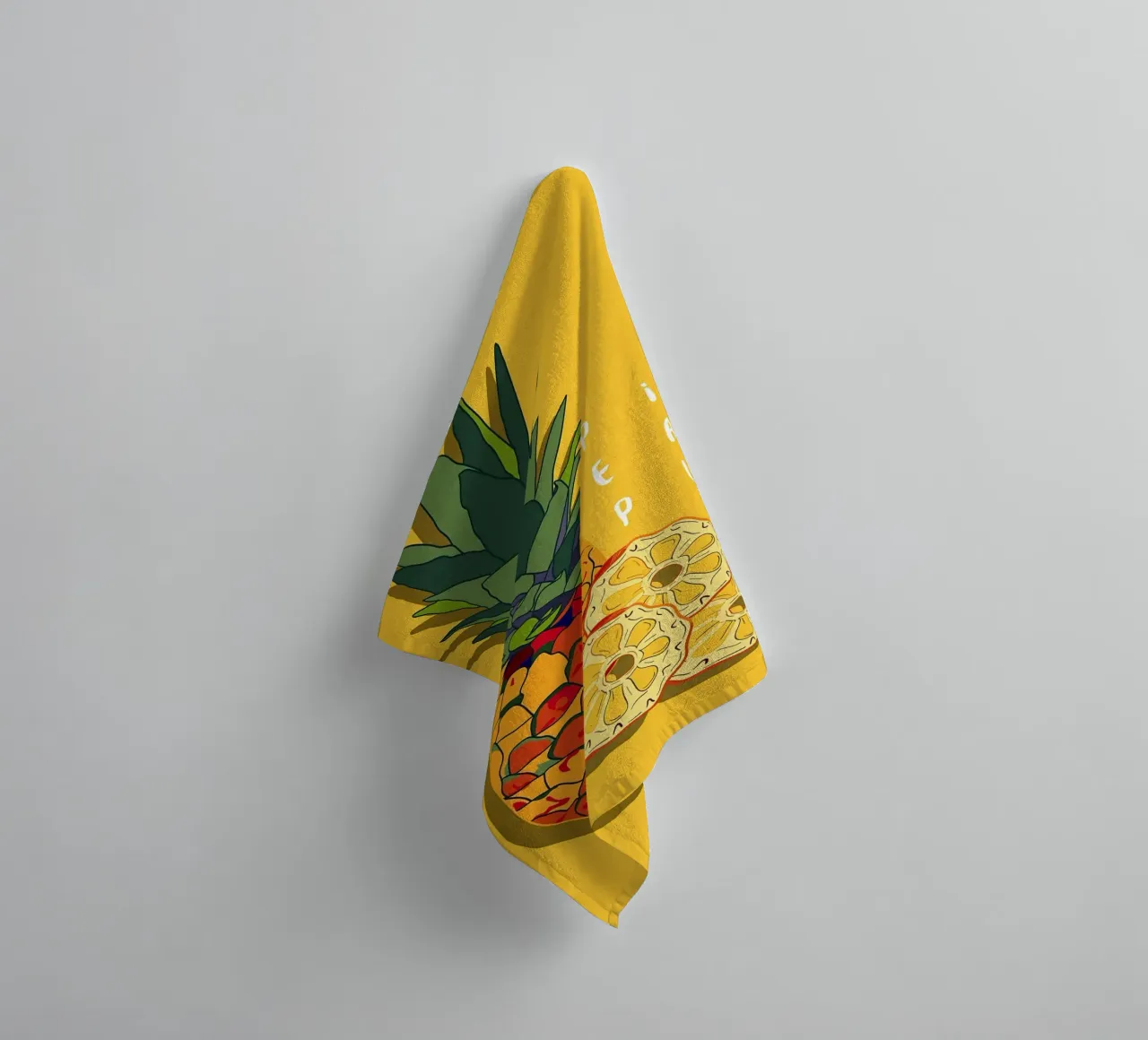 Ananas asciugamano da bagno da Sven B Strauss