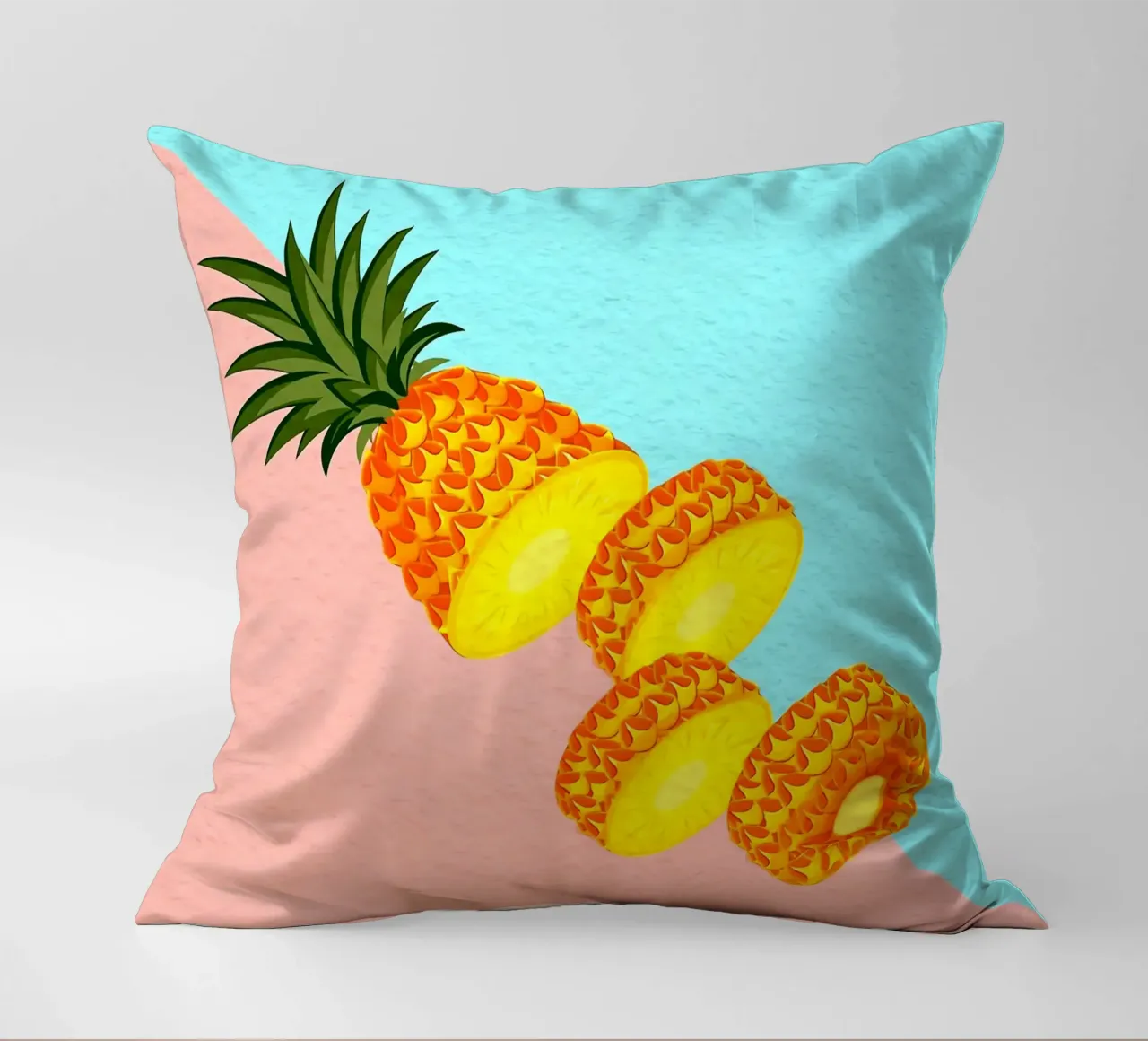 Fetta di ananas fresco cuscino da Sven B Strauss