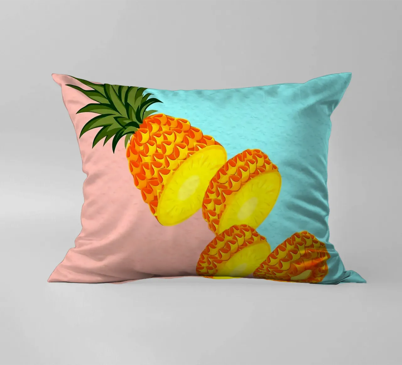 Fetta di ananas fresco cuscino da Sven B Strauss