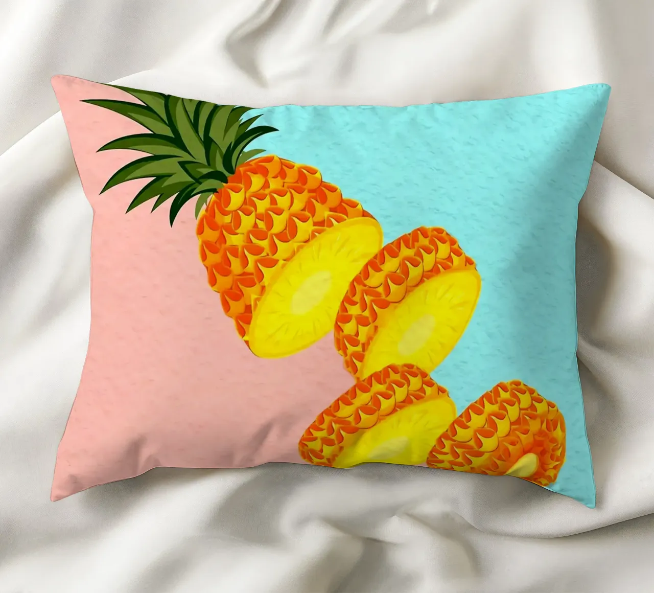 Fetta di ananas fresco cuscino da Sven B Strauss