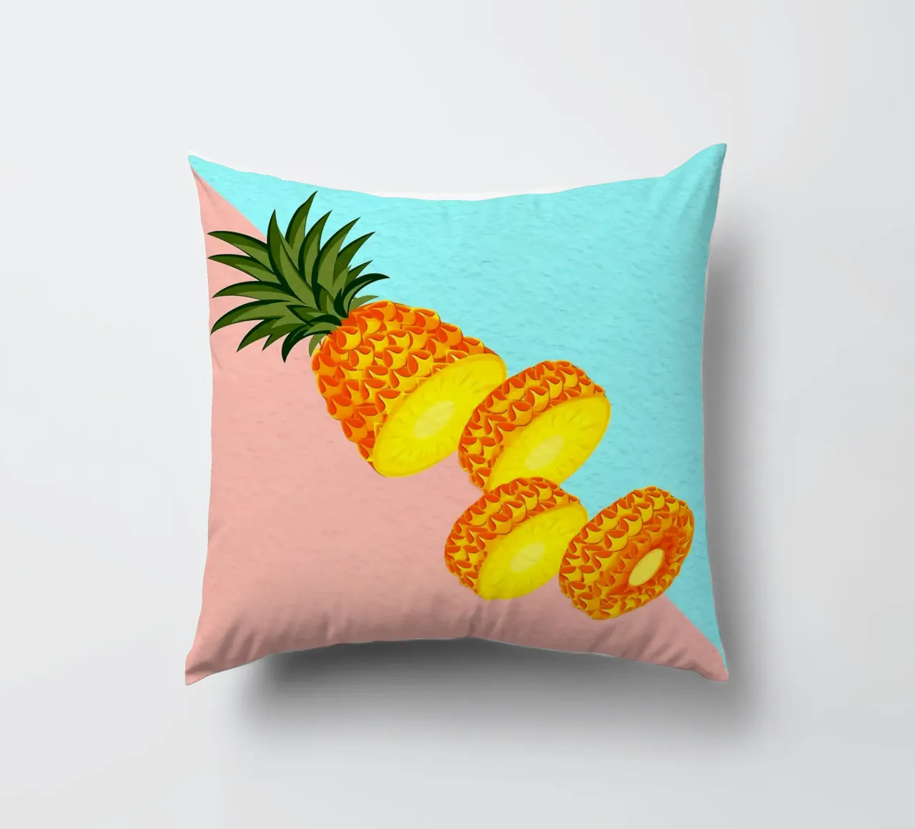 Fetta di ananas fresco cuscino da Sven B Strauss