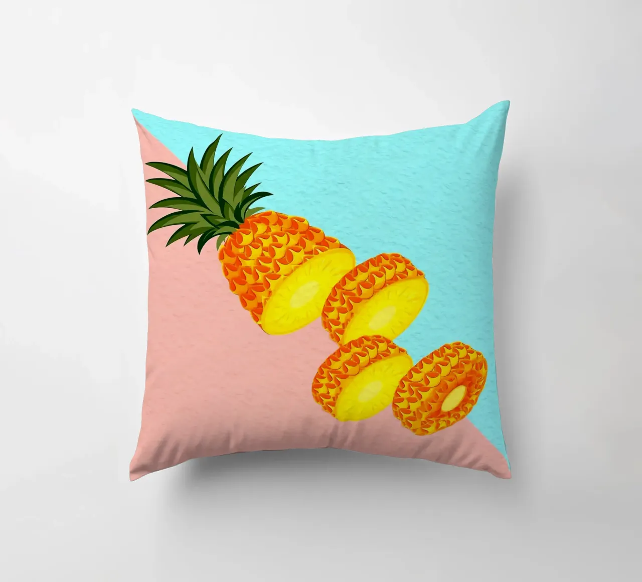 Fetta di ananas fresco cuscino da Sven B Strauss