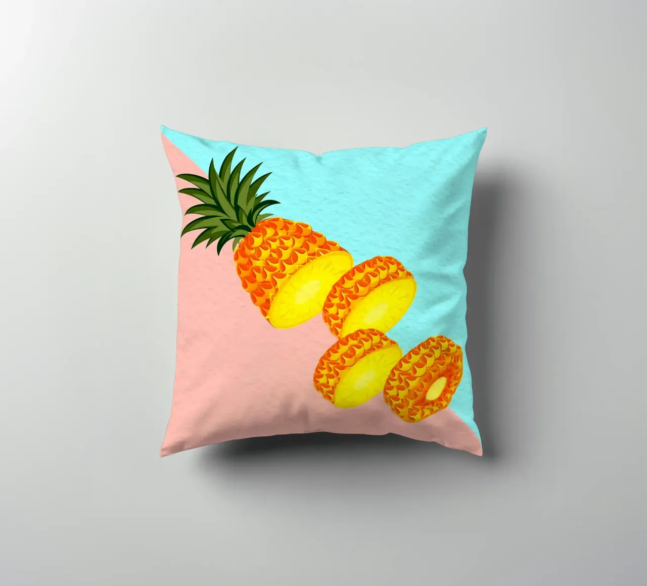 Fetta di ananas fresco cuscino da Sven B Strauss