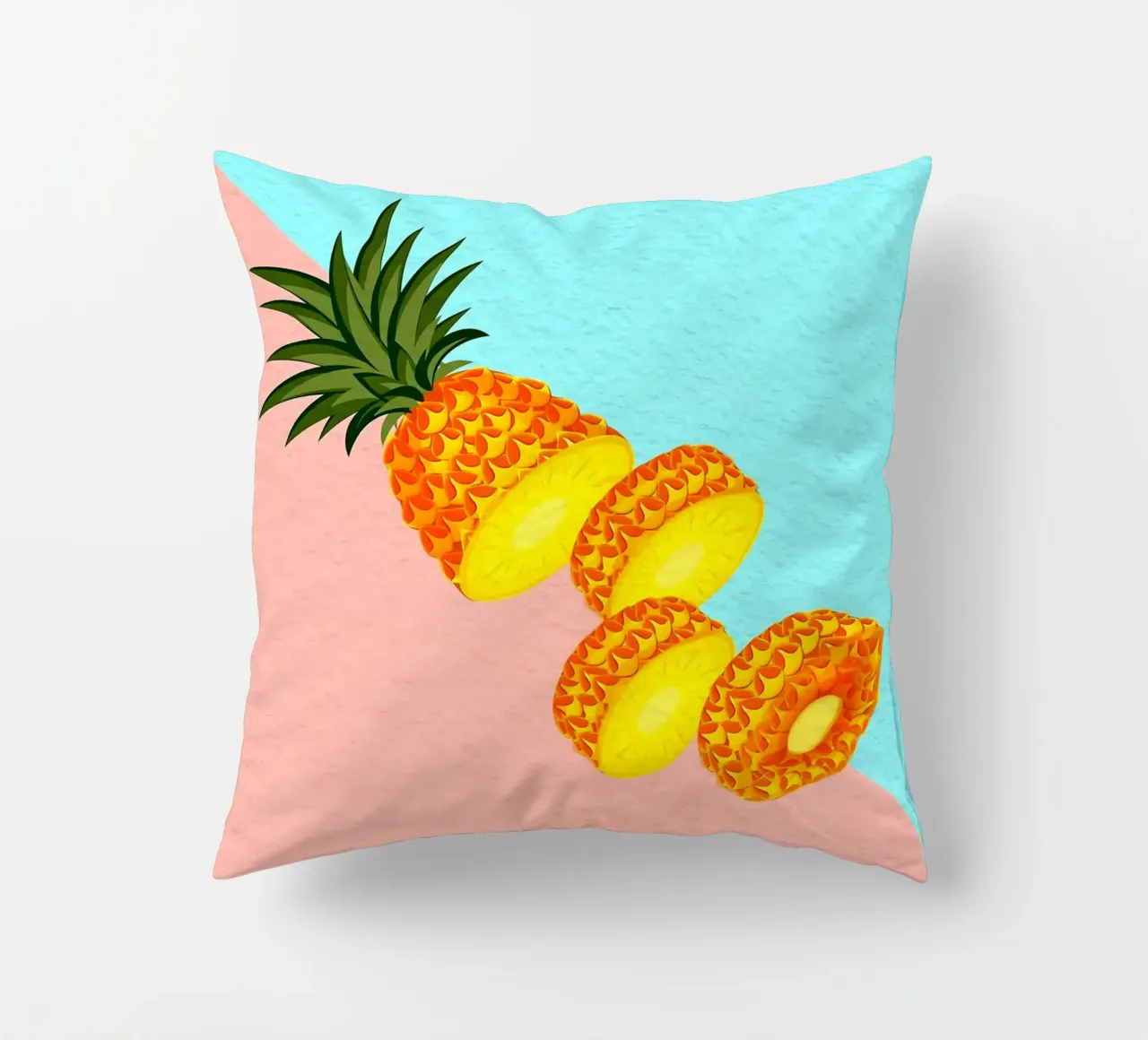 Fetta di ananas fresco cuscino da Sven B Strauss
