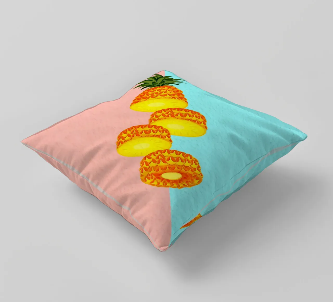 Fetta di ananas fresco cuscino da Sven B Strauss