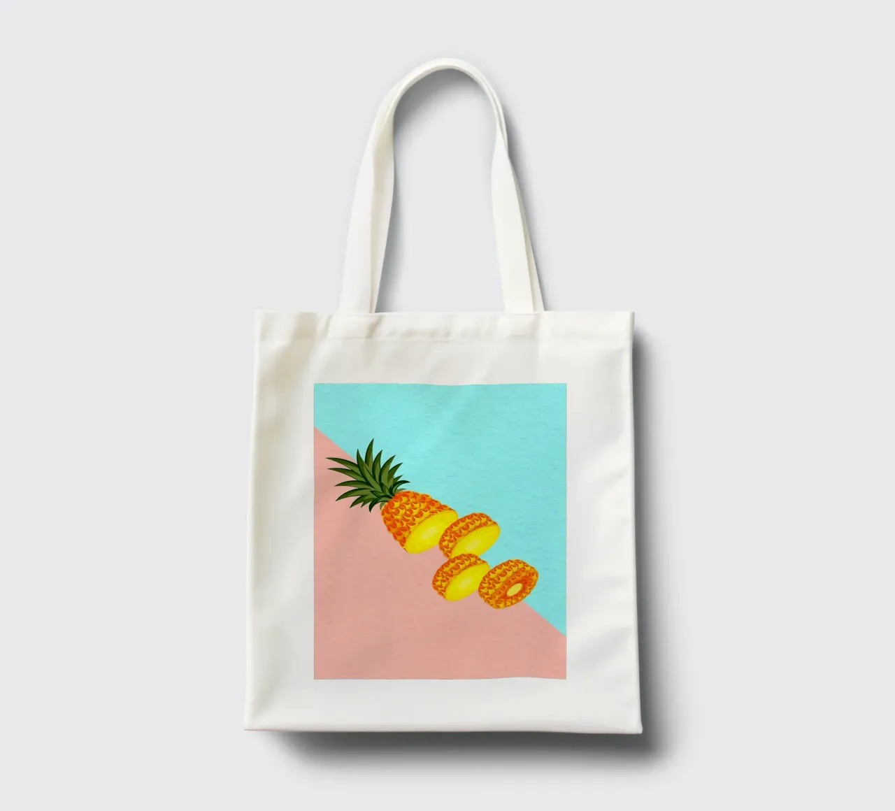 Fetta di ananas fresco borsa in juta da Sven B Strauss
