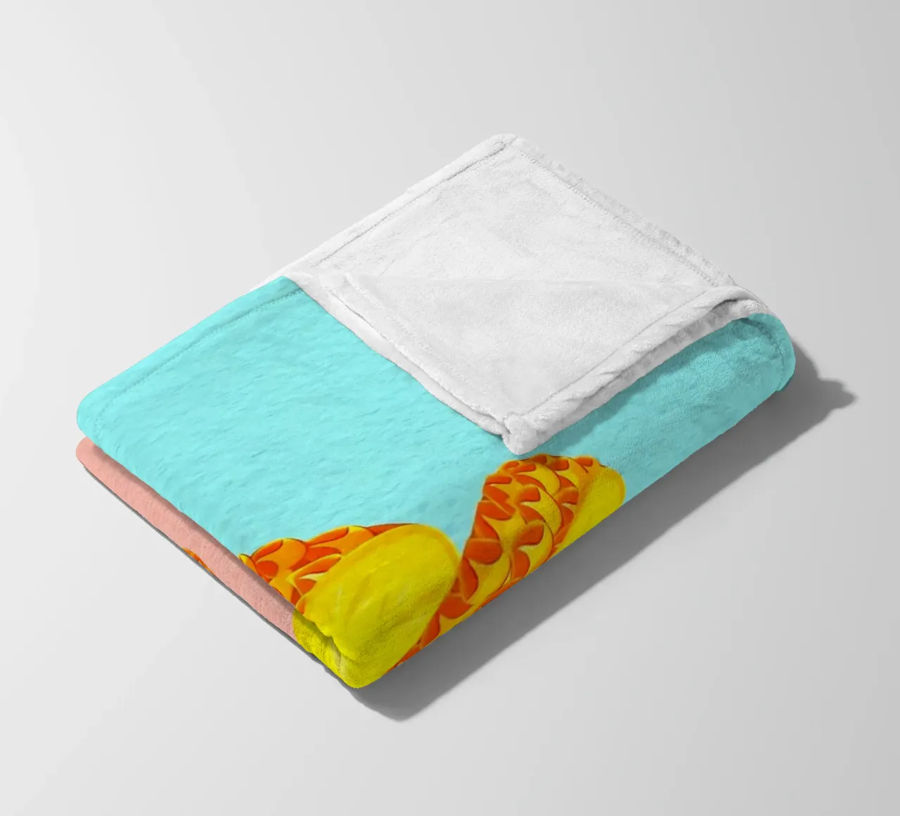 Fetta di ananas fresco coperta in pile da Sven B Strauss