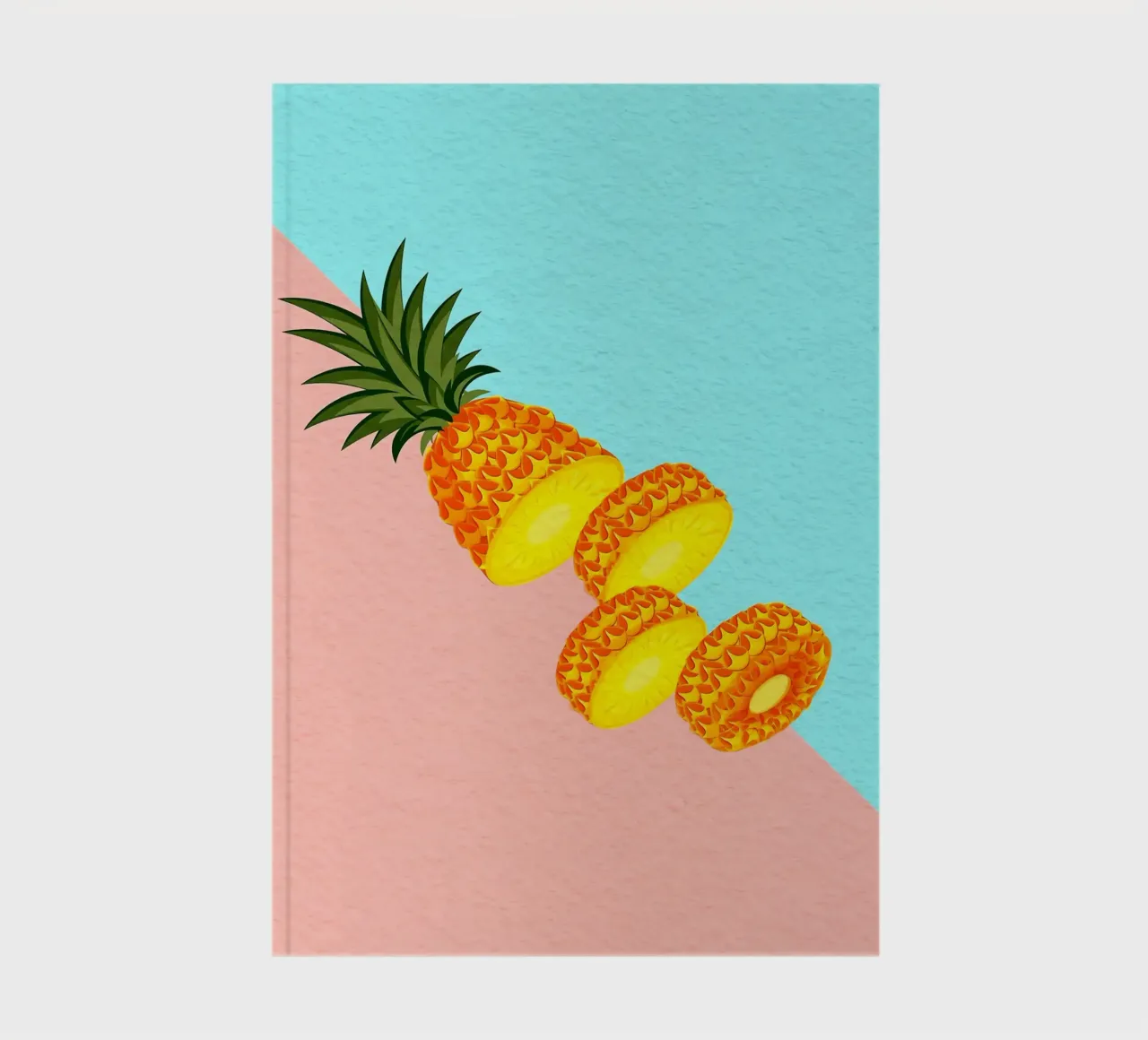 Fetta di ananas fresco diario da Sven B Strauss