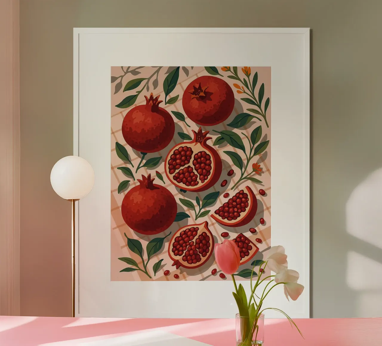 Granada - Una mesa con estilo poster de Sven B Strauss