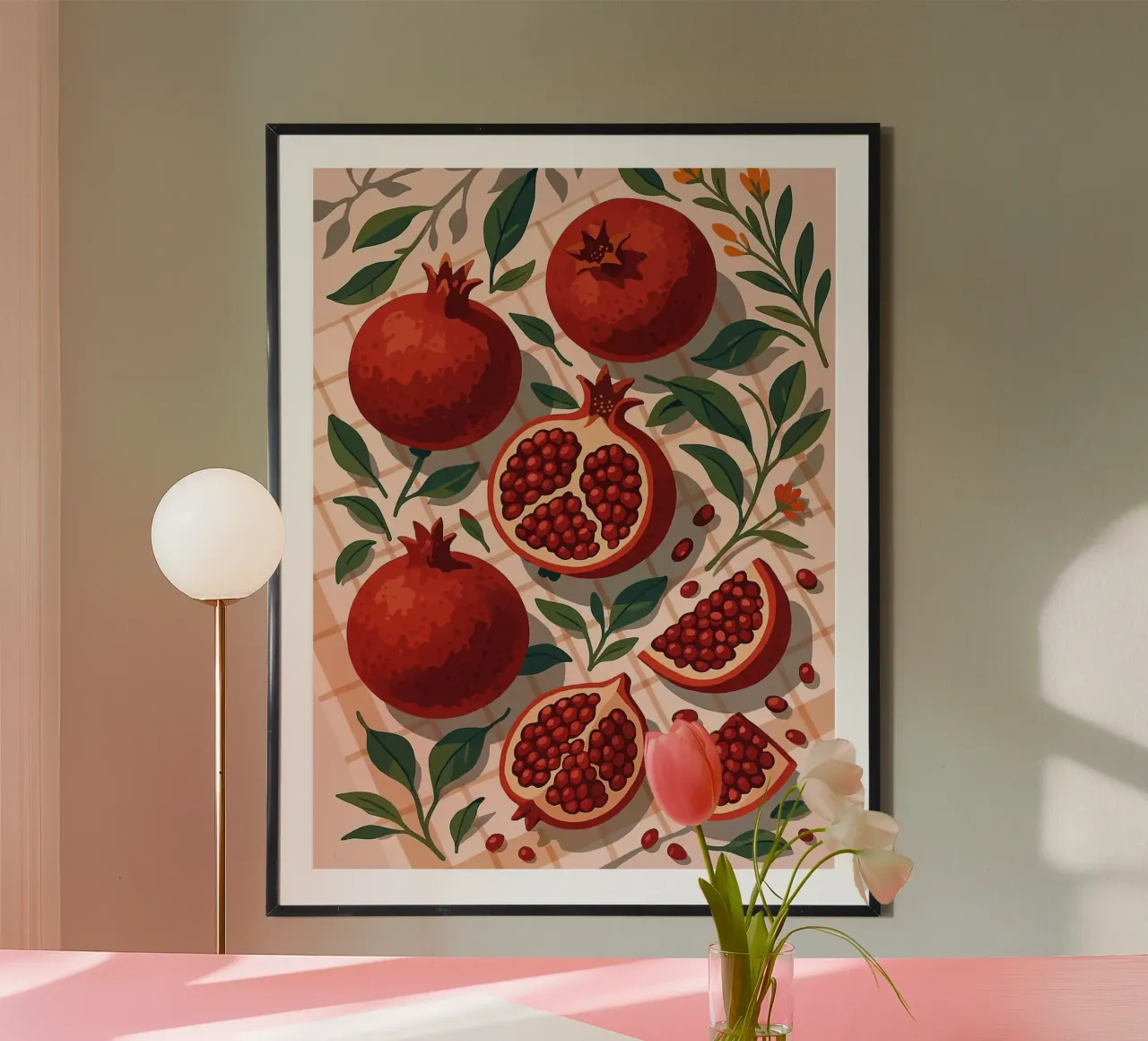 Granada - Una mesa con estilo poster de Sven B Strauss