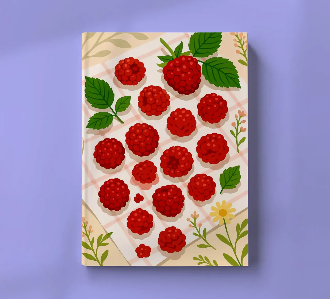 Raspberry – A Stylized Tablescape notebook by Sven B Strauss