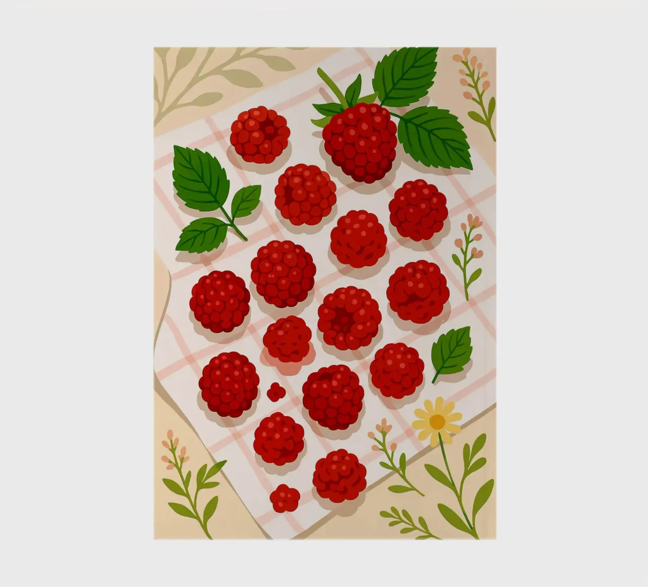 Raspberry – A Stylized Tablescape notebook by Sven B Strauss