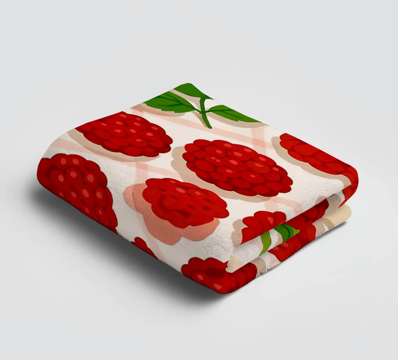 Raspberry – A Stylized Tablescape towel by Sven B Strauss