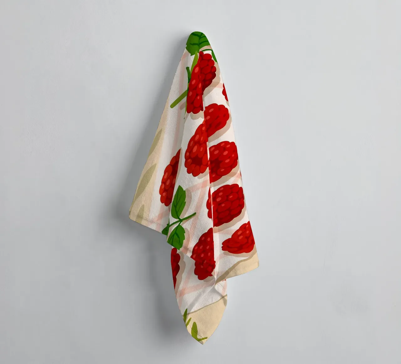 Raspberry – A Stylized Tablescape towel by Sven B Strauss
