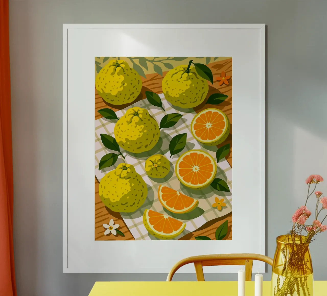 Ugli Fruit - Una mesa con estilo poster de Sven B Strauss
