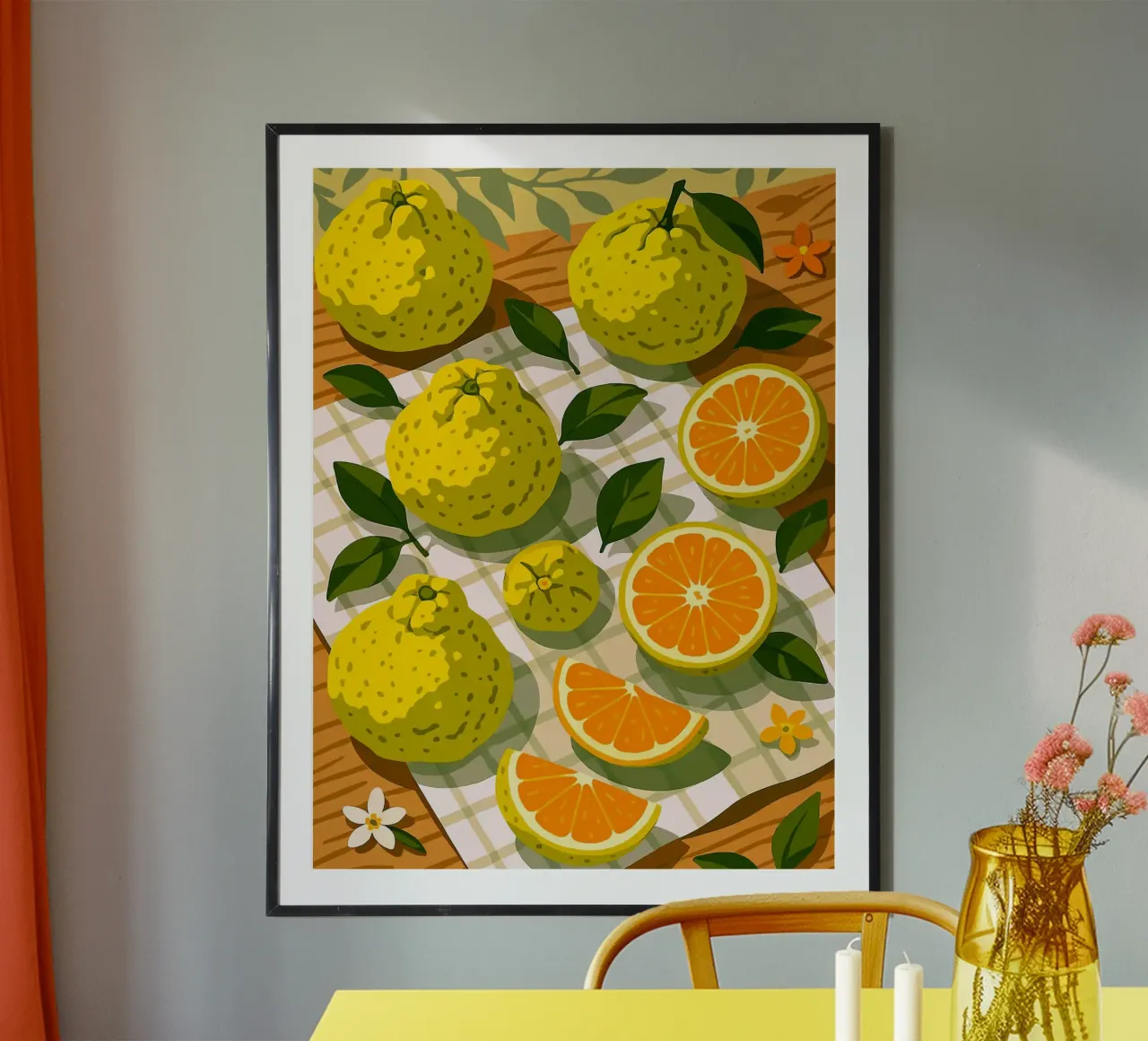 Ugli Fruit - Una mesa con estilo poster de Sven B Strauss