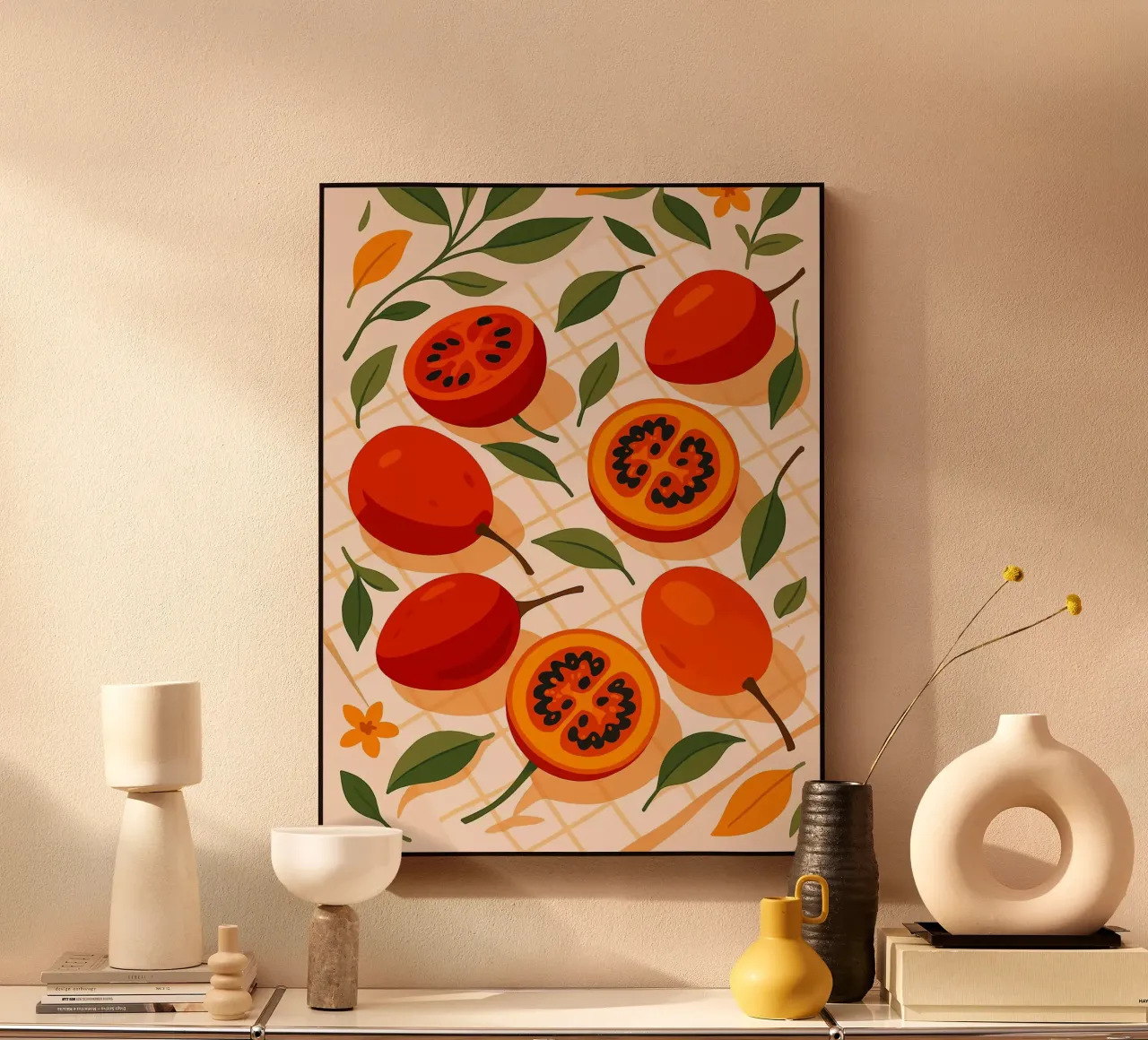 Tamarillo - Una mesa con estilo metacrilato de Sven B Strauss