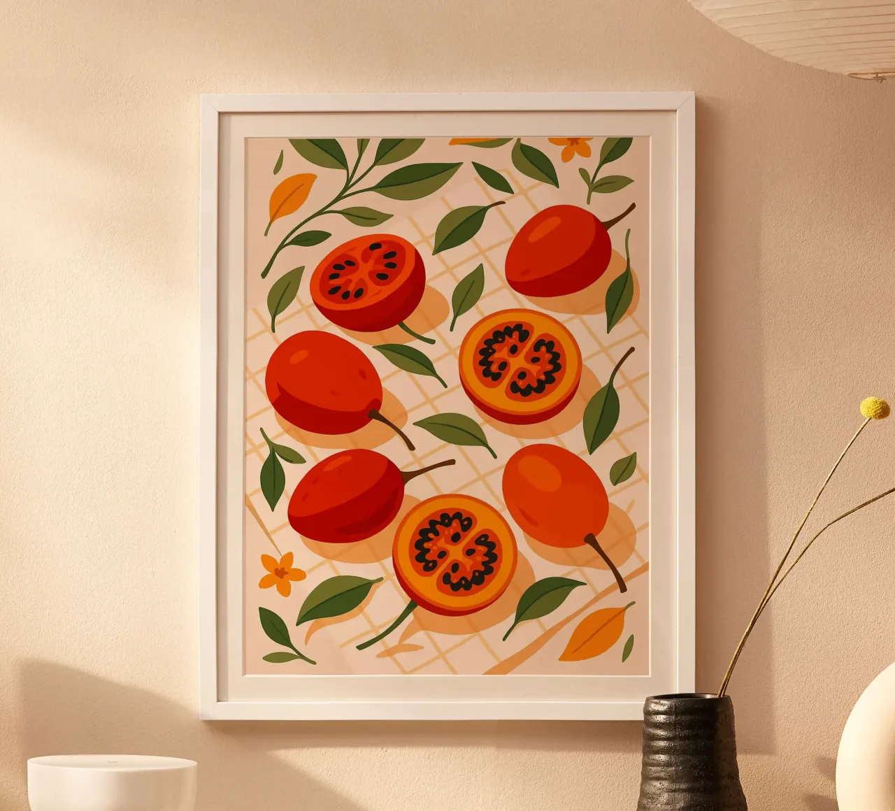 Tamarillo - Una mesa con estilo poster de Sven B Strauss